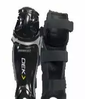 Powertek Junior Dek V5.0 Ball Hockey Shin Pads