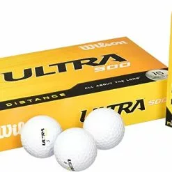 Miscellaneous Wilson Ultra 500 Sleeve Of Golf Balls