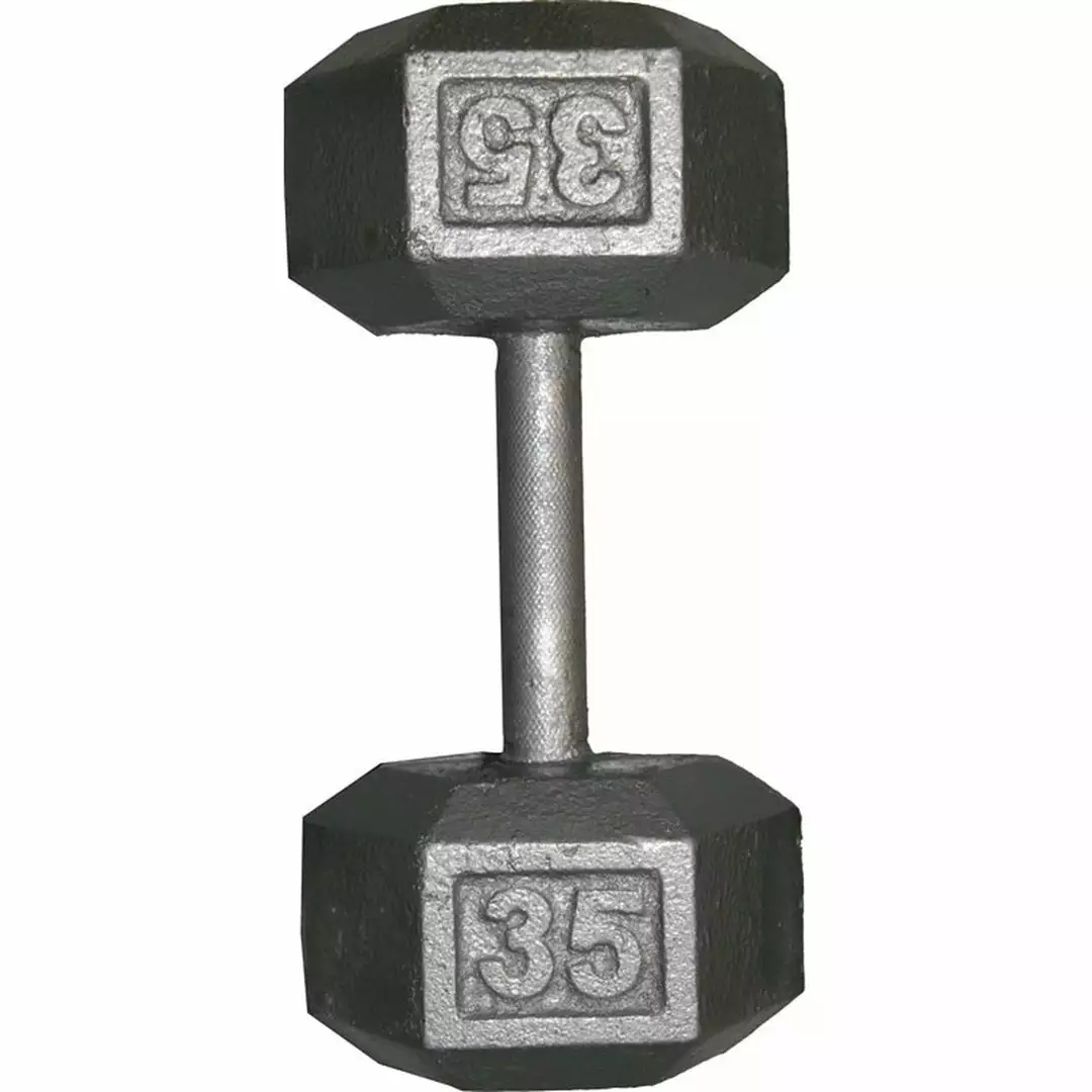 York 35 Lb Hex Dumbells Exercise 3 York 35 Lb Hex Dumbells Exercise