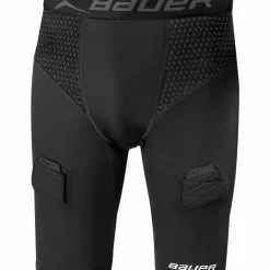 Bauer Men's Compression Premium Jock Shorts Compression Shorts
