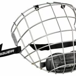 Bauer Senior Profile II Silver Hockey Facemask