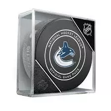 Licensed Inglasco NHL Game Puck