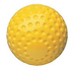 Champion 12" Dimpled Pitching Machine Ball Baseball