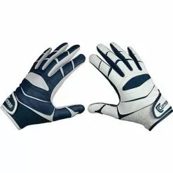 Cutters Senior X40 Football Gloves - Navy