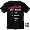 DSC Hockey Adult T-Shirt Canadian Hat Trick