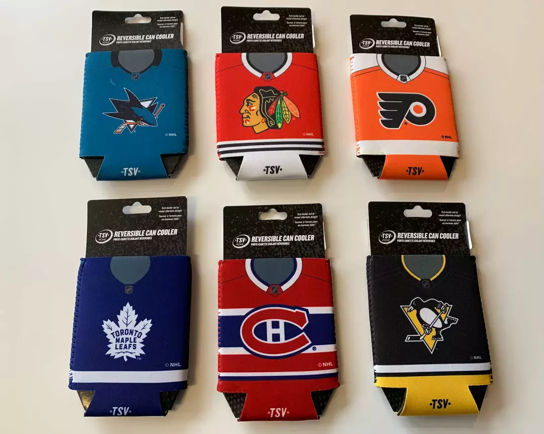 Can Nhl Tsv Reversible Cozy 2 TSV NHL Reversible Can Cozy