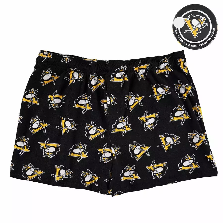 Joe Boxer Pittsburgh Penguins Boxer Shorts 3 Joe Boxer Pittsburgh Penguins Boxer Shorts