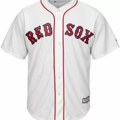 Majestic Senior MLB Authentics Jersey- Boston Red Sox Baseball