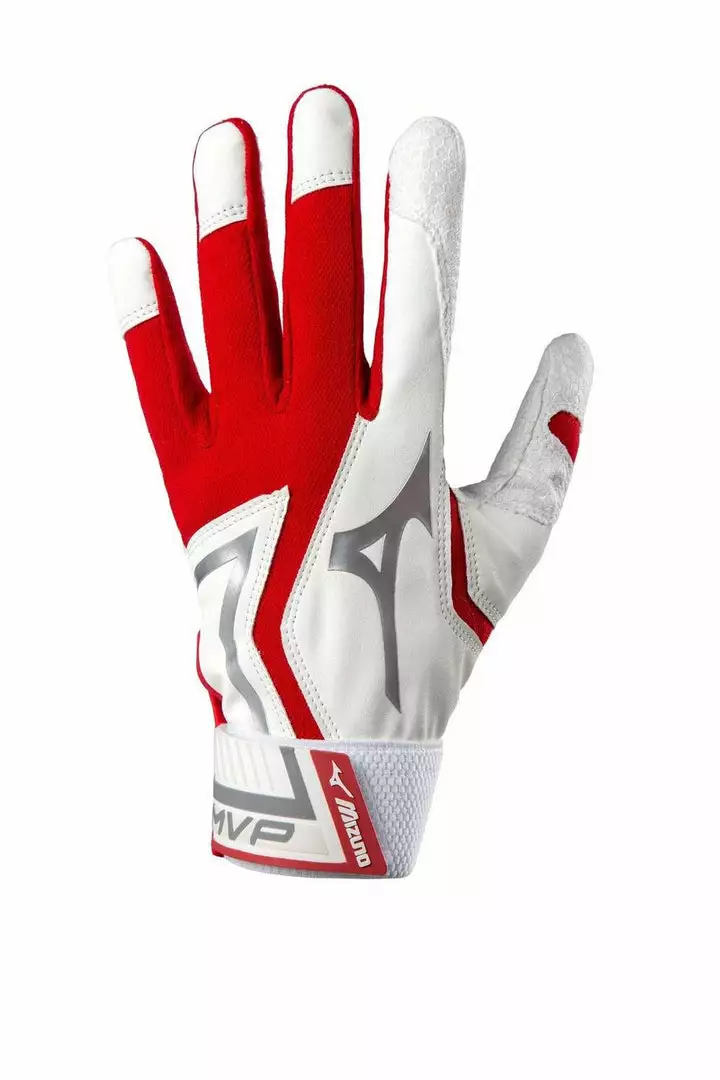 Mizuno MVP Men's Batting Gloves 3 Mizuno MVP Men's Batting Gloves