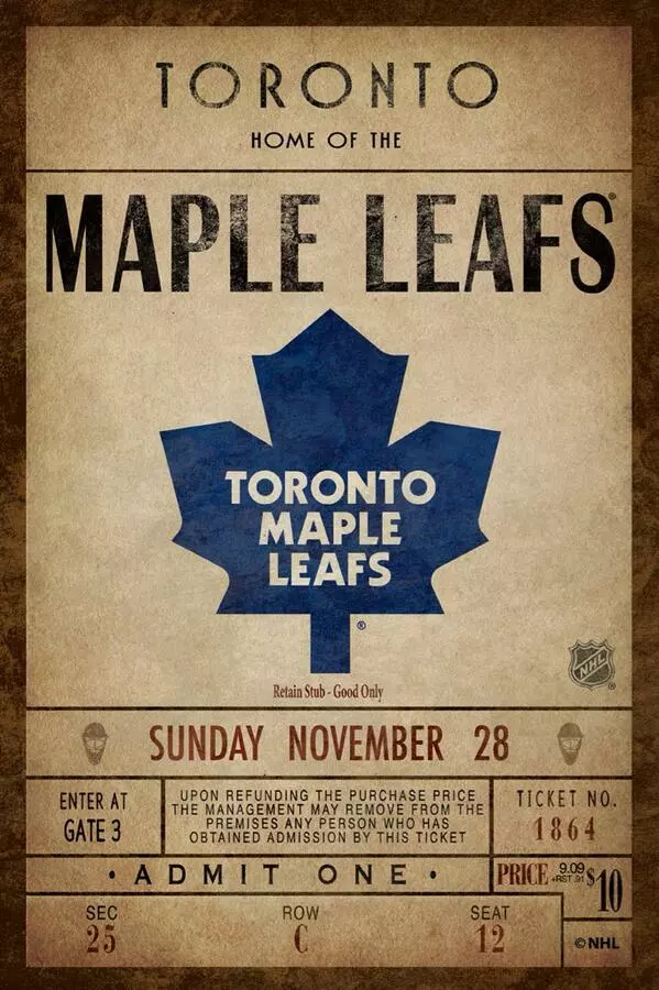 Wincraft Big Ticket Banner Nhl Licensed 3 Wincraft NHL Big Ticket Banner Licensed