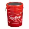 Rawlings Bucket With 65CC Baseballs 2 Rawlings Bucket With 65CC Baseballs