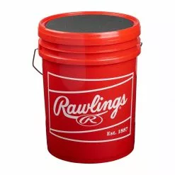 Rawlings Bucket With 65CC Baseballs