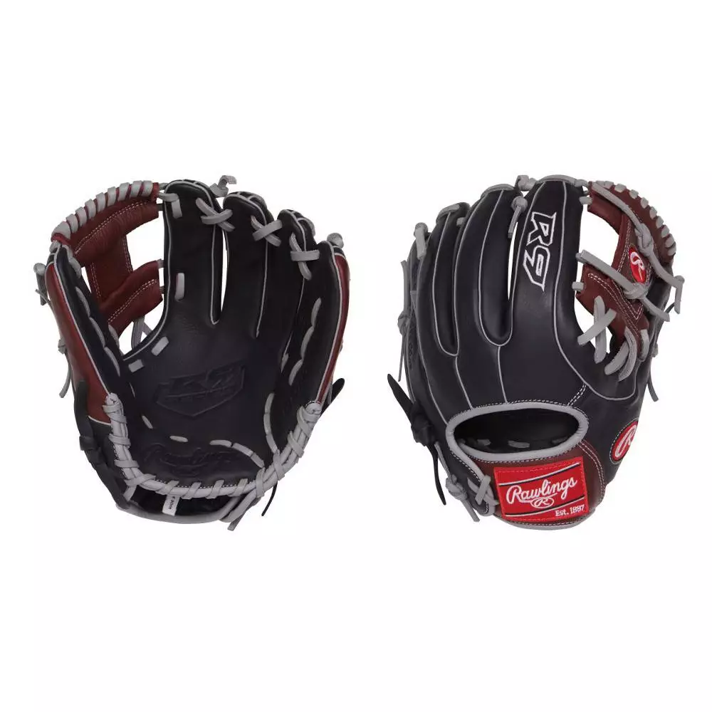 Baseball Rawlings R9314-2BSG R9 11.5" Ball Glove 3 Baseball Rawlings R9314-2BSG R9 11.5" Ball Glove