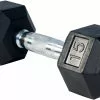York 15 Lb Rubber Hex Dumbells