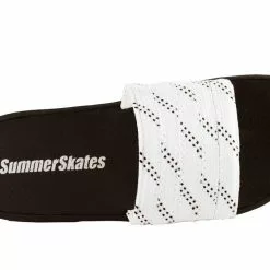 Summer Skates Senior Sandals (White-Black)