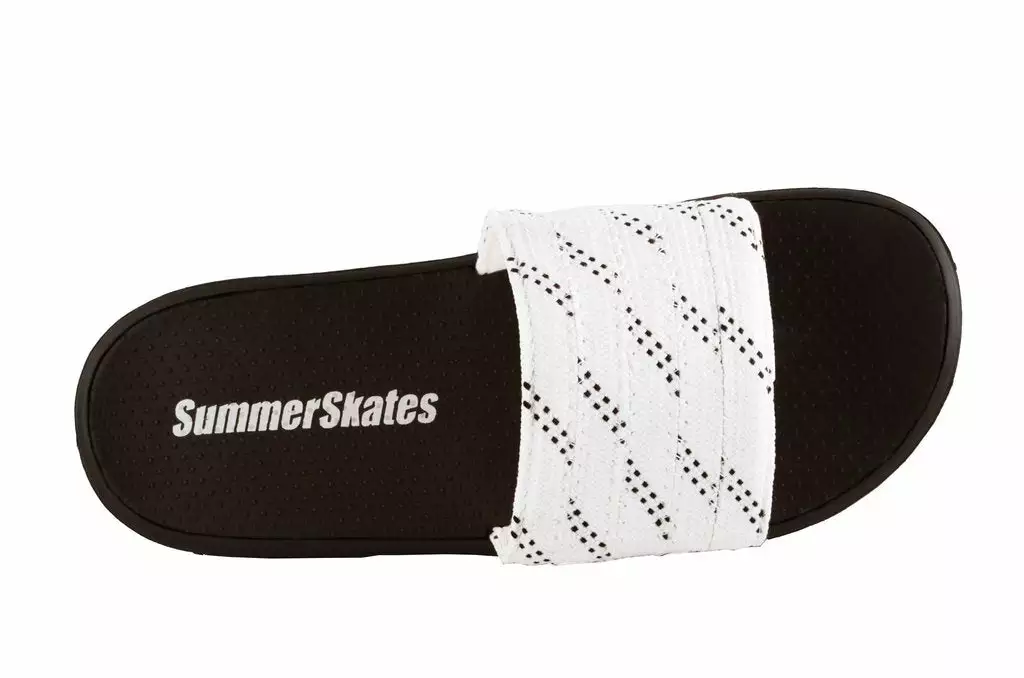 Senior Sandal Skate Summer 3 Summer Skates Senior Sandals (White-Black)