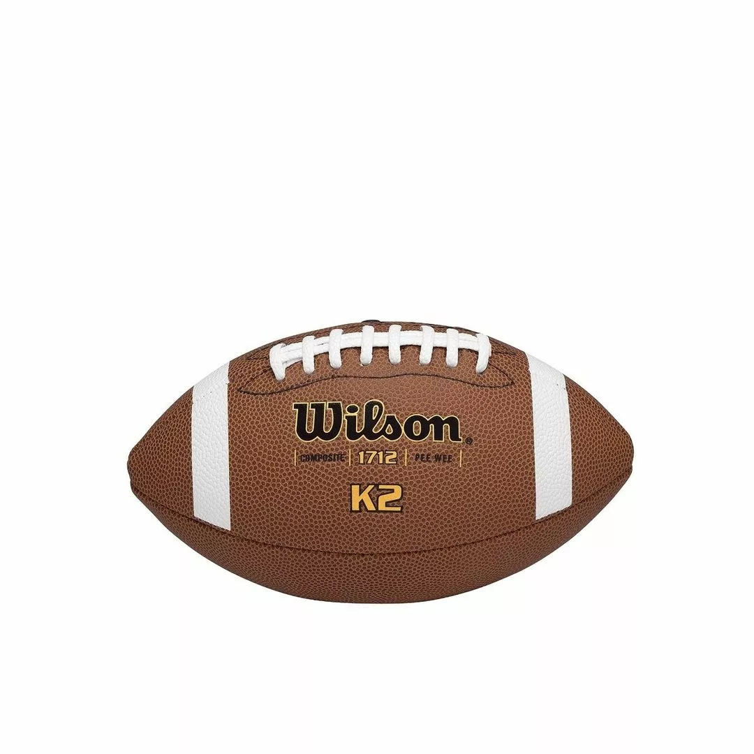 Wilson Composite Leather TDY Peewee Football 3 Wilson Composite Leather TDY Peewee Football