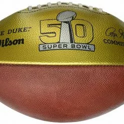 Wilson Golden Anniversary Super Bowl 50 Commemorative Football