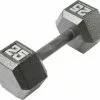York 25 Lb Hex Dumbells
