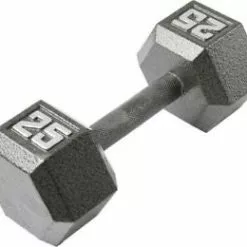 York 25 Lb Hex Dumbells