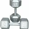 York 45 LB Hex Dumbells