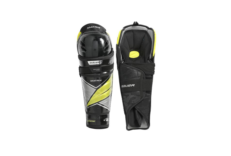Bauer Shin Pad Intermediate Supreme Matrix Hockey 3 Bauer Intermediate Supreme Matrix Hockey Shin Pads