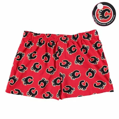 Joe Boxer Calgary Flames Puck Boxer Shorts 3 Joe Boxer Calgary Flames Puck Boxer Shorts