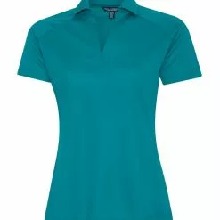 Sanmar Coal Harbour Tech Mesh Ladies Golf Shirt Apparel
