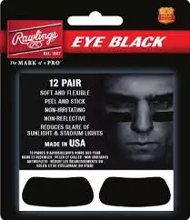 Rawlings Eye Black Stickers Baseball