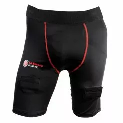 Sidelines Source For Sports Branded Senior Compression Jock Shorts Hockey