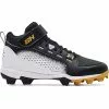 Under Armour Men's Harper 6 Mid Baseball Shoes Black 2 Under Armour Men's Harper 6 Mid Baseball Shoes Black