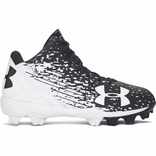 Under Armour Leadoff Mid Junior Baseball Shoe 3 Under Armour Leadoff Mid Junior Baseball Shoe